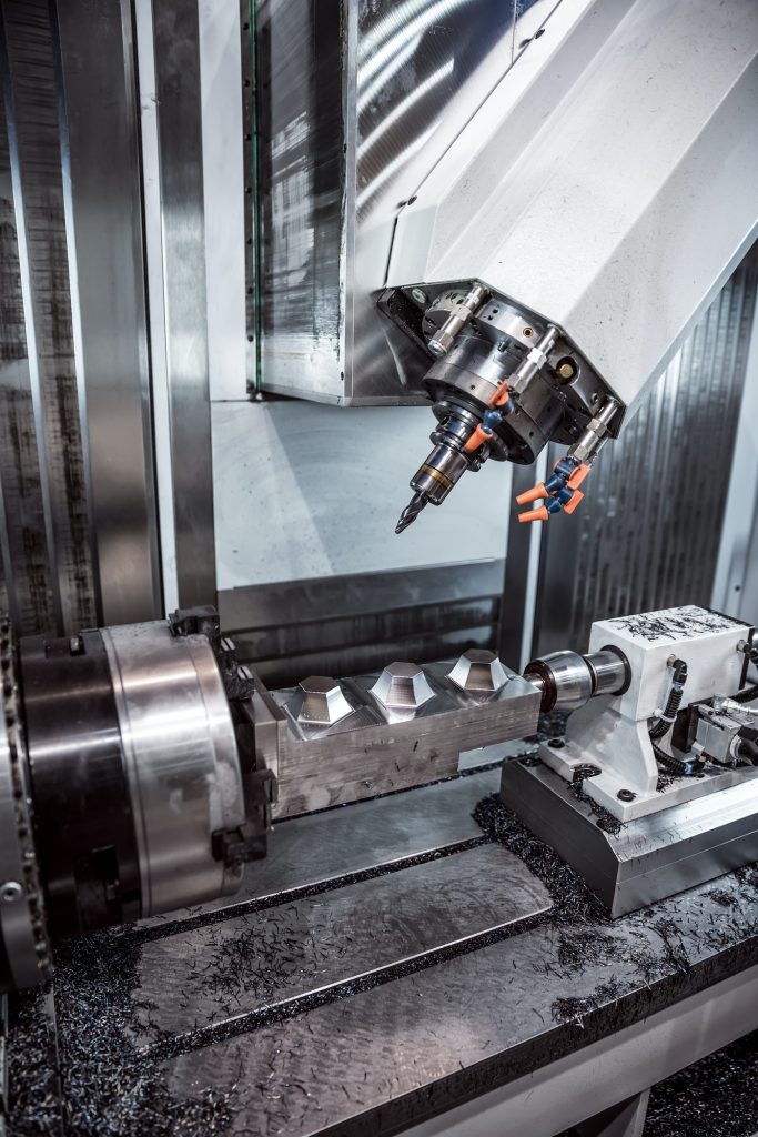Metalworking CNC milling machine.